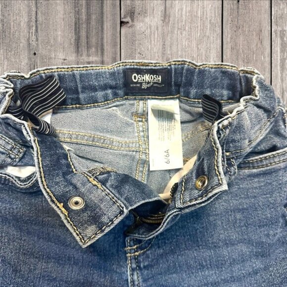 OshKosh B'gosh Girls Blue Jeans Size 6/6A - Picture 9 of 9